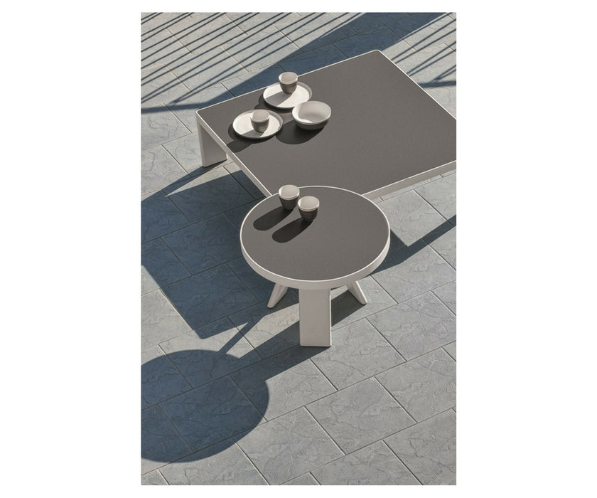 High end Esedra Round Side Table by Ethimo Casa Design
