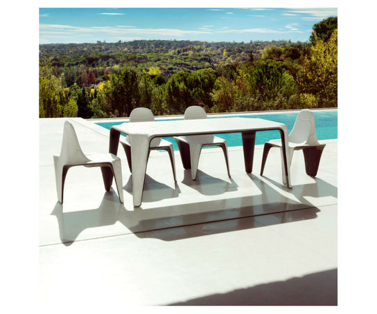 High end F3 Dining Table by Vondom Casa Design