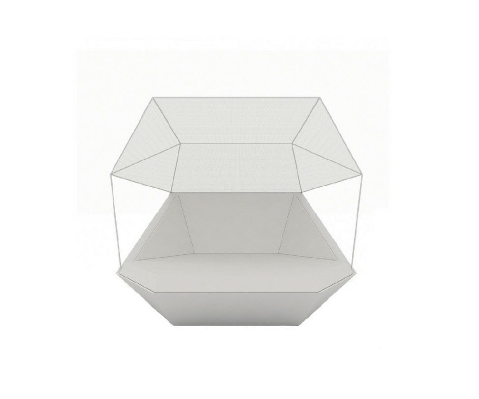 High end Faz Daybed With Parasol by Vondom Casa Design