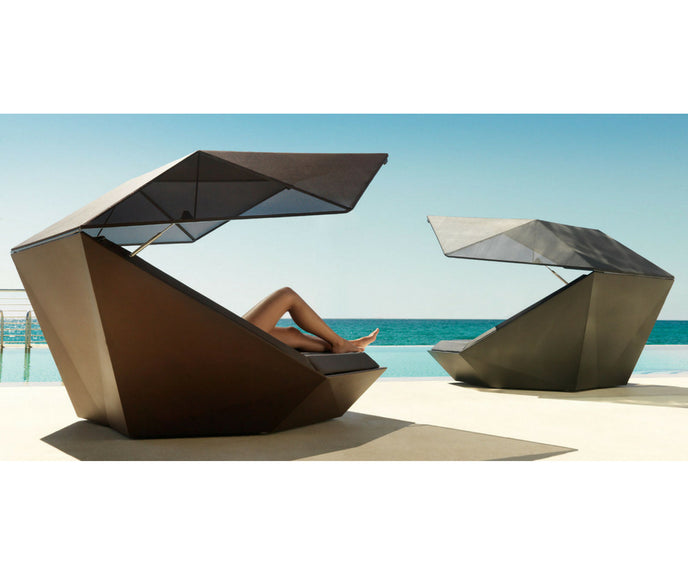 High end Faz Daybed With Parasol by Vondom Casa Design