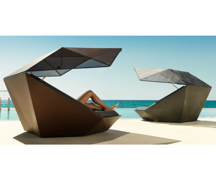 High end Faz Daybed With Parasol by Vondom Casa Design