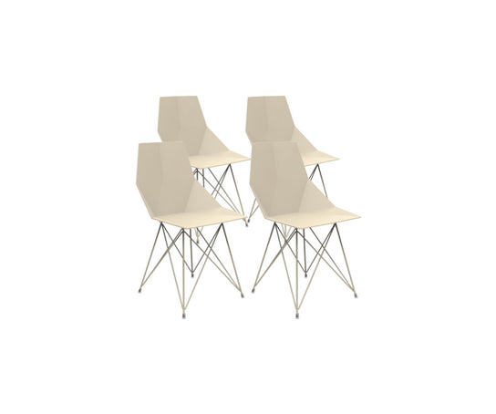 High end Faz Chair Steel Base by Vondom Casa Design