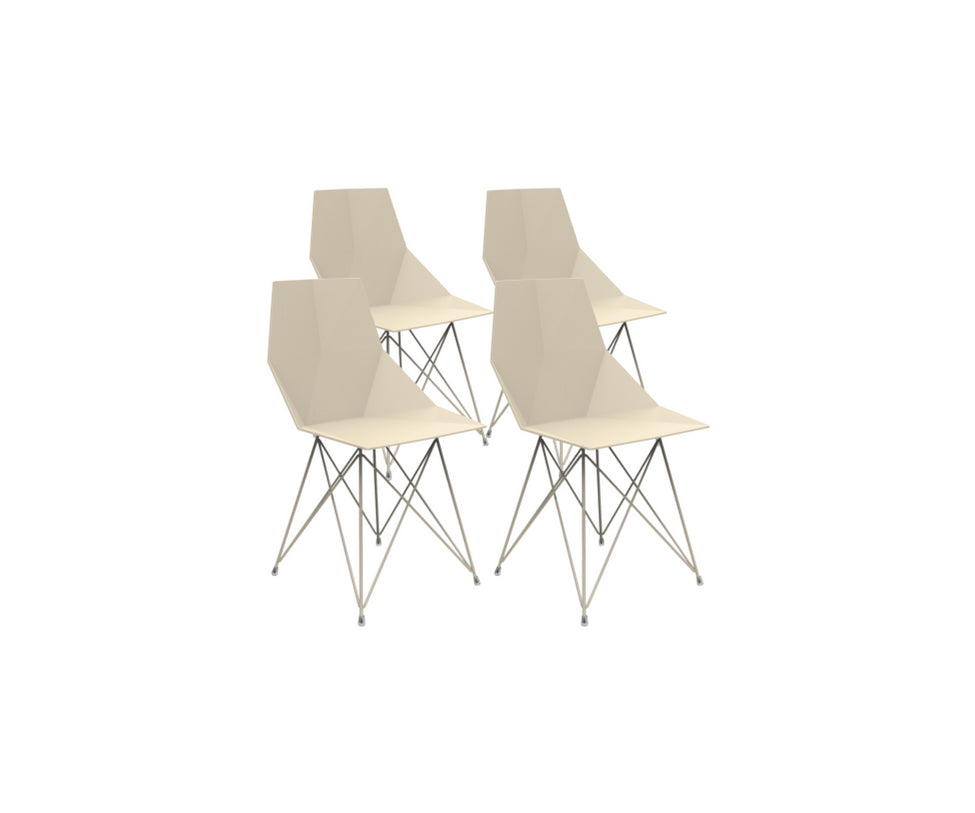 High end Faz Chair Steel Base by Vondom Casa Design