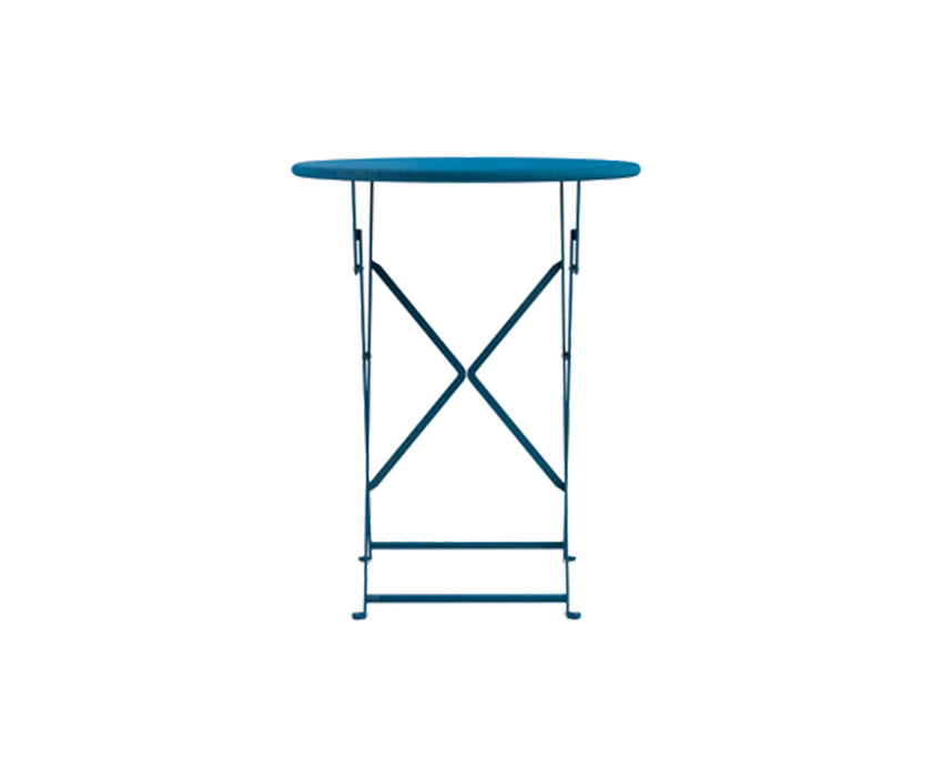 High end Flower 60 Round Folding Table by Ethimo Casa Design