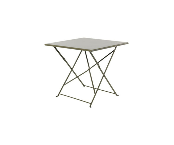 High end Flower Square Folding Table by Ethimo Casa Design