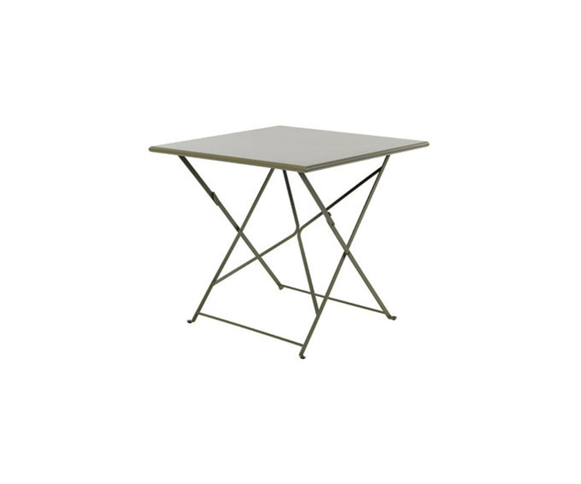 High end Flower Square Folding Table by Ethimo Casa Design