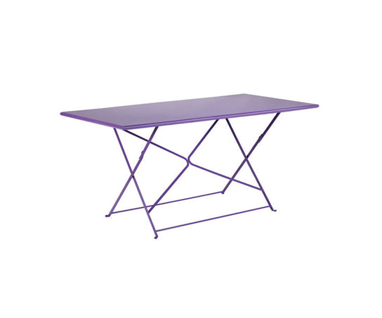 High end Flower 160 Rectangular Folding Table by Ethimo Casa Design