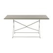 High end Flower 160 Rectangular Folding Table by Ethimo Casa Design