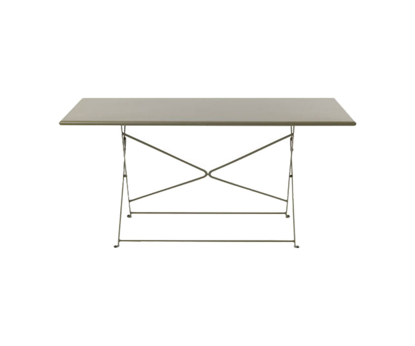 High end Flower 160 Rectangular Folding Table by Ethimo Casa Design