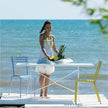 High end Flower 160 Rectangular Folding Table by Ethimo Casa Design