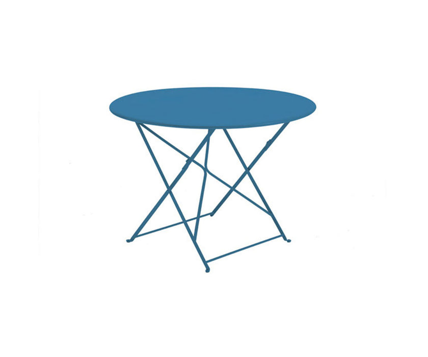 High end Flower 105 Round folding Table by Ethimo Casa Design