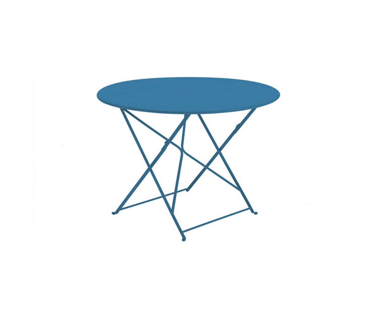 High end Flower 105 Round folding Table by Ethimo Casa Design
