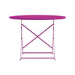 High end Flower 105 Round folding Table by Ethimo Casa Design