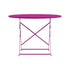 High end Flower 105 Round folding Table by Ethimo Casa Design