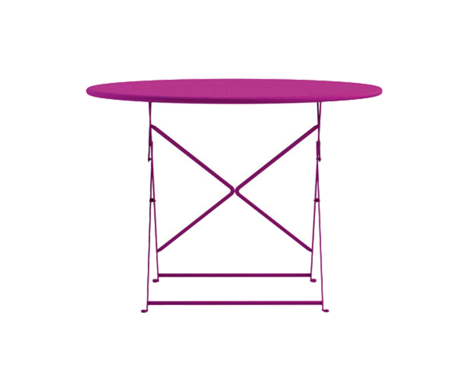 High end Flower 105 Round folding Table by Ethimo Casa Design