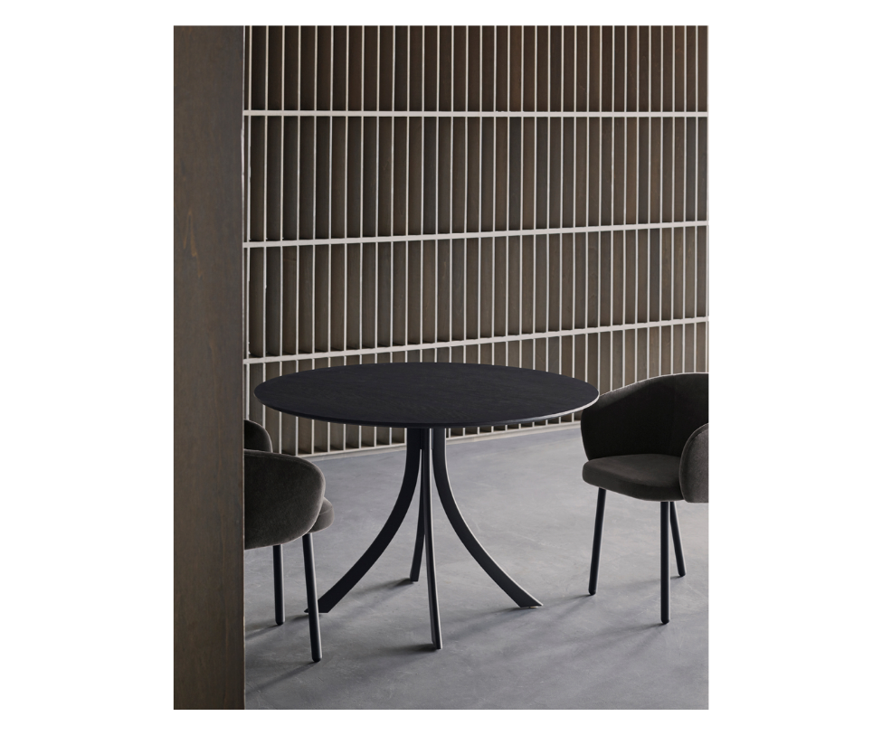 Falcata Round Dining Table