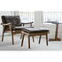 Vibieffe 1000 Fast Canaletto walnut wood Armchair