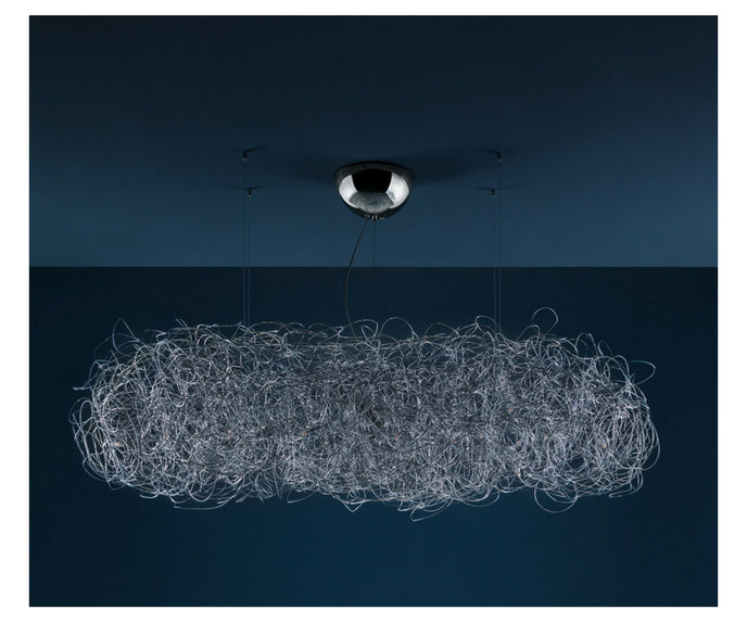 High end Fil de Fer Nuvola Suspension Lamp by Catellani & Smith Casa Design