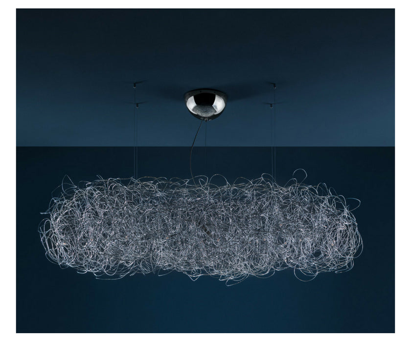 High end Fil de Fer Nuvola Suspension Lamp by Catellani & Smith Casa Design