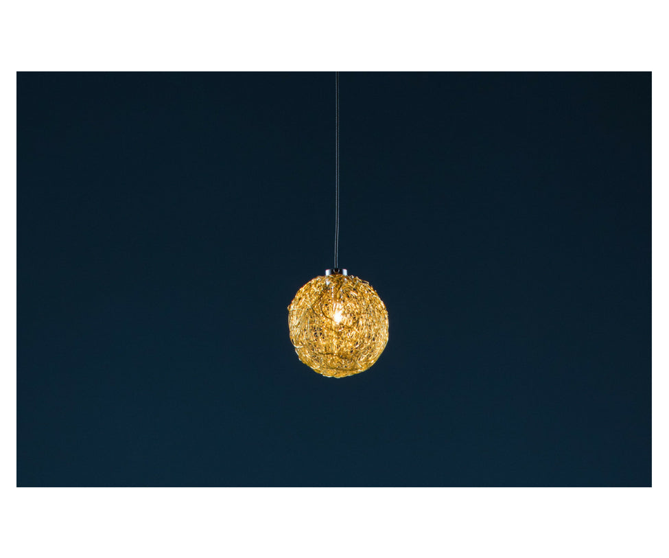 High end Fil de Fer Sweet Light Suspension Lamp by Catellani & Smith Casa Design