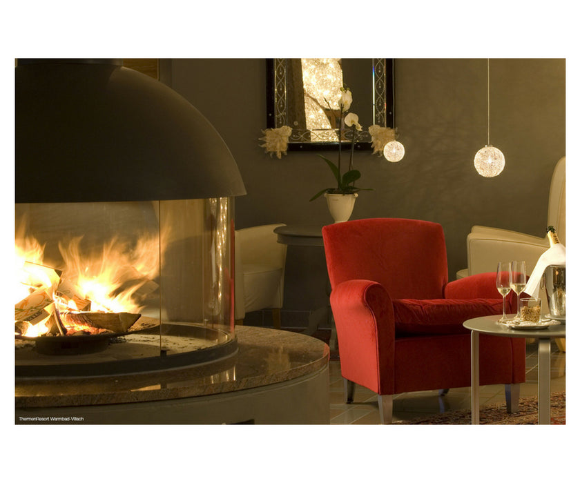 High end Fil de Fer Sweet Light Suspension Lamp by Catellani & Smith Casa Design