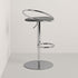 High end Fizzy Chrome Back Stool by Frag Casa Design