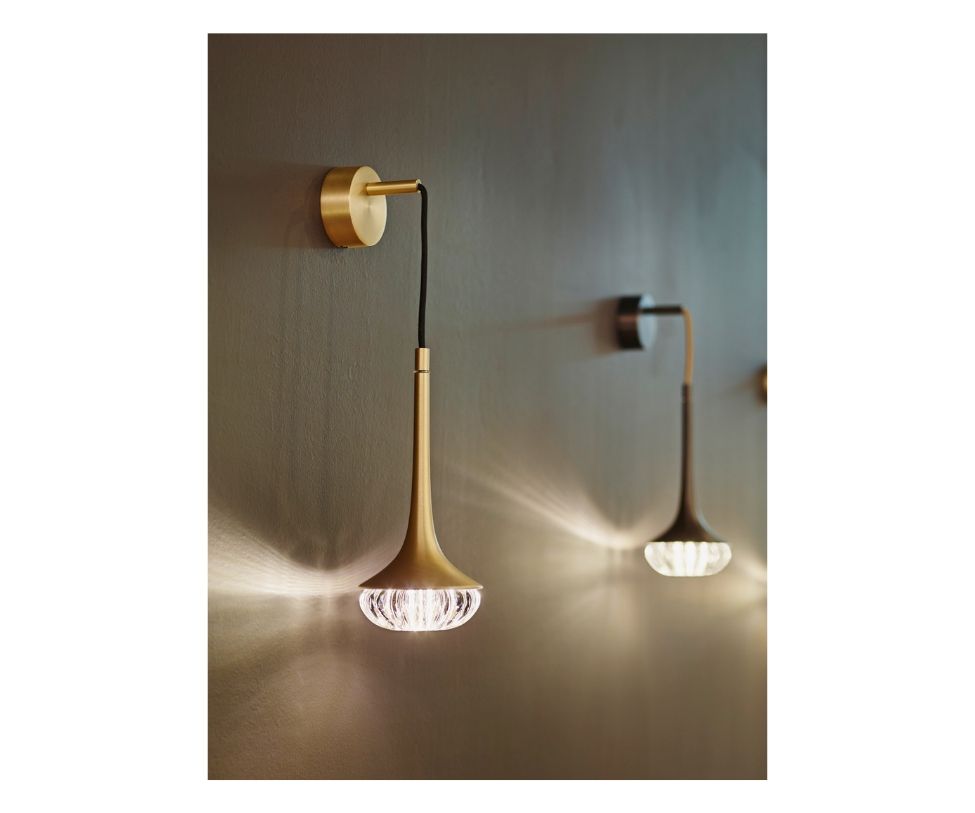 High end Flea Wall Light by CVL Luminaires Casa Design