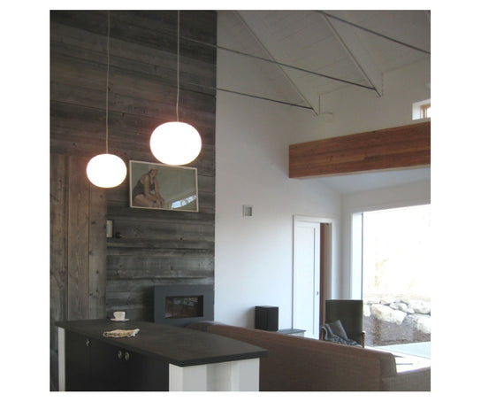 High end Glo-Ball S pendant by Flos Casa Design