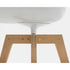 low Indoor/Outdoor Chair Iroko MDF Italia