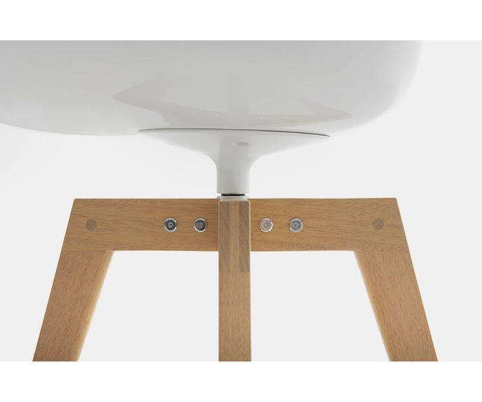 low Indoor/Outdoor Chair Iroko MDF Italia