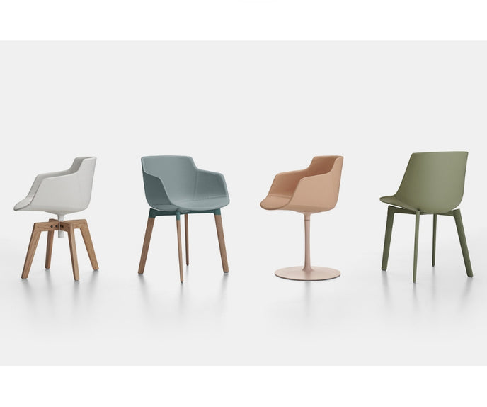 Flow Leather Chair MDF Italia