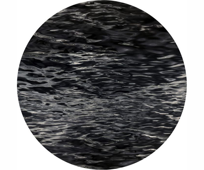 Fluid Oil Round Rug Moooi