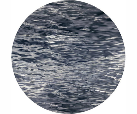 Fluid Water Round Rug Moooi
