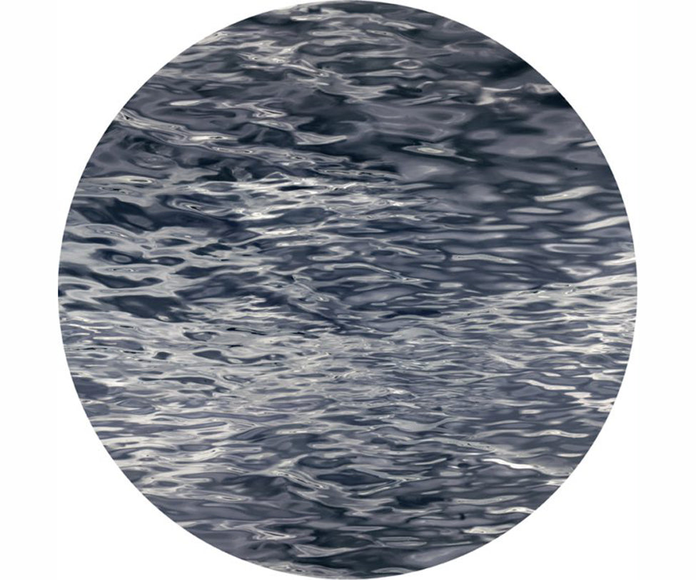 Fluid Water Round Rug Moooi