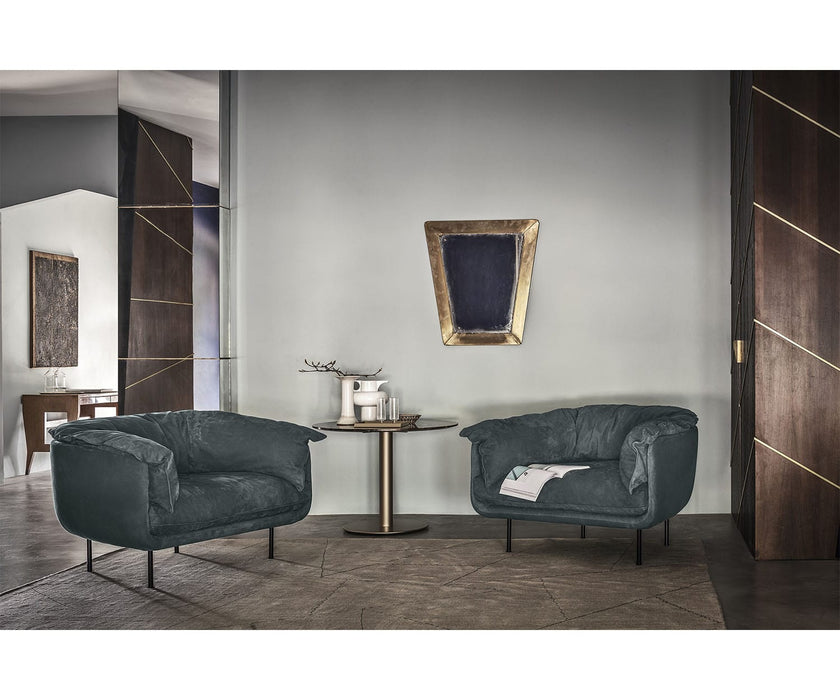 High end Doni 62 Side Coffee Table by Frag Casa Design