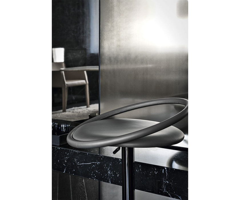 High end Fizzy Chrome Back Stool by Frag Casa Design