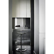 High end Fizzy Chrome Back Stool by Frag Casa Design