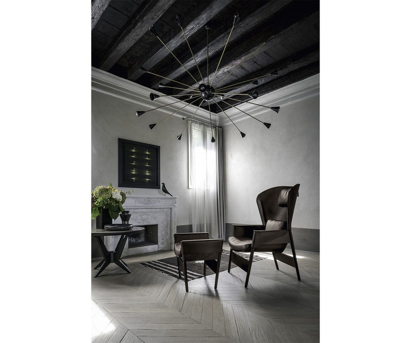 High end Heta Lounge Armchair by Frag Casa Design