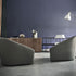 High end Hollow Swivel Lounge Armchair by Frag Casa Design