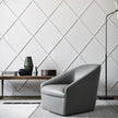 High end Hollow Swivel Lounge Armchair by Frag Casa Design