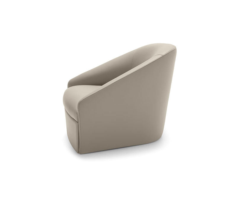 High end Hollow Swivel Lounge Armchair by Frag Casa Design