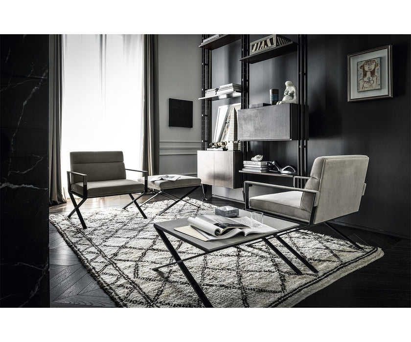 High end Sahrai L Lounge Armchair by Frag Casa Design