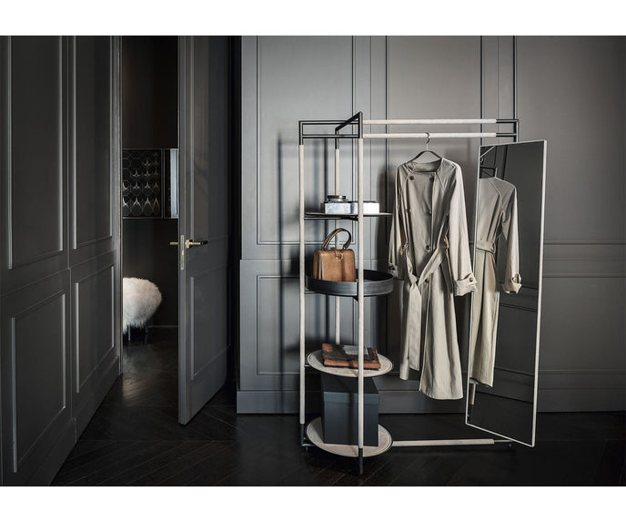 Frag Bak Valet Stand Laquered Steel Frame
