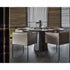 High end Square L Lounge Armchair by Frag Casa Design
