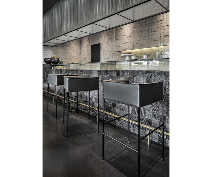 High end Square Dining Armchair by Frag Casa Design