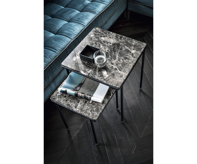 High end Square 52/42 Side Coffee Table by Frag Casa Design