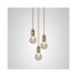 High end Crystal Bulb Chandelier 3 Piece by Lee Broom Casa Design