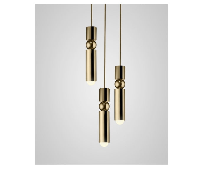 High end Fulcrum Chandelier 3 Piece by Lee Broom Casa Design