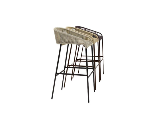 High end Cricket Stool by Varaschin Casa Design