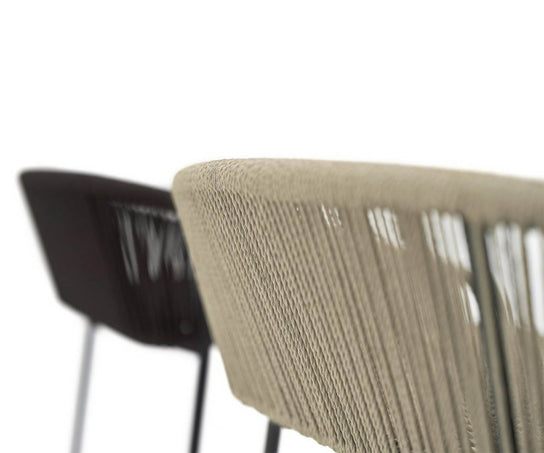 High end Cricket Stool by Varaschin Casa Design